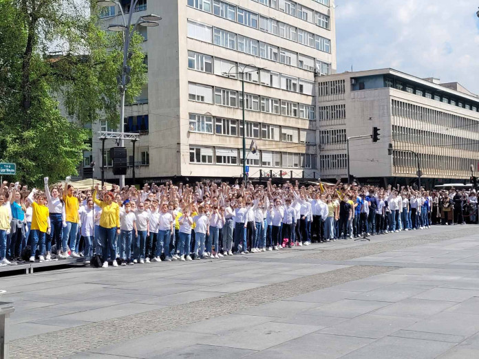 Obilje En Dan Sje Anja Na Ubijenu Djecu Sarajeva Op Ina Centar Sarajevo