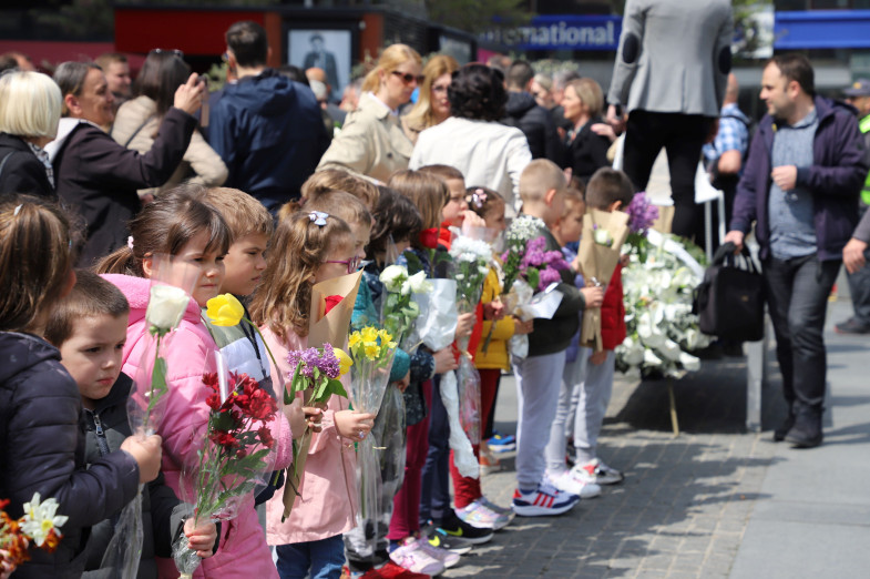 Obilje En Dan Sje Anja Na Ubijenu Djecu Sarajeva Op Ina Centar Sarajevo