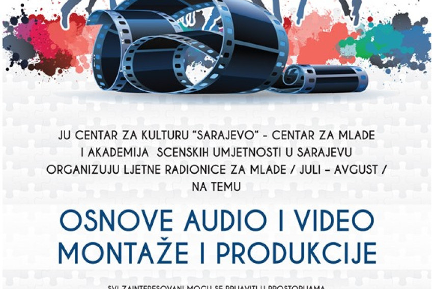 Upis U Besplatnu Ljetnu Kolu Audio I Video Monta E Op Ina Centar