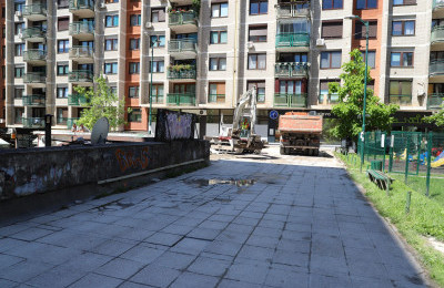 Započeli radovi na sanaciji platoa u Kranjčevićevoj ulici
