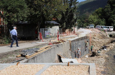 U toku radovi na izgradnji mosta u Nahorevskoj ulici