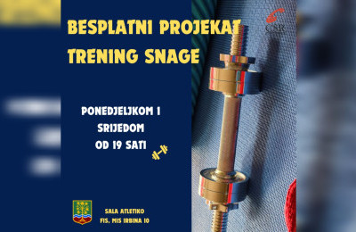 Besplatni projekat „Trening snage“