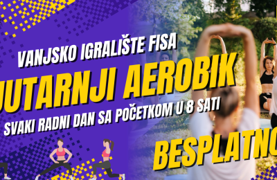 Počela realizacija besplatnog projekta „Jutarnji aerobik“