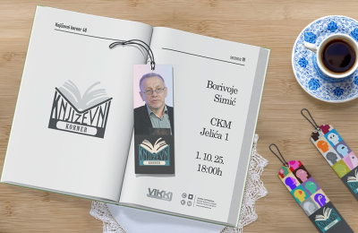 U srijedu 48. književni korner sa Borivojem Simićem