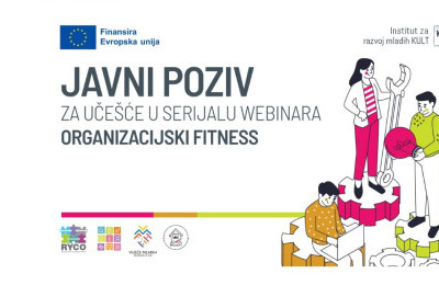Javni poziv za učešće u serijalu webinara „Organizacijski fitness“