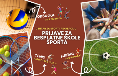 Prijave za besplatne škole sporta za osnovce još uvijek traju