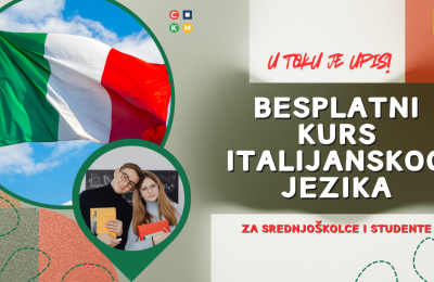 U toku je upis na besplatni kurs italijanskog jezika