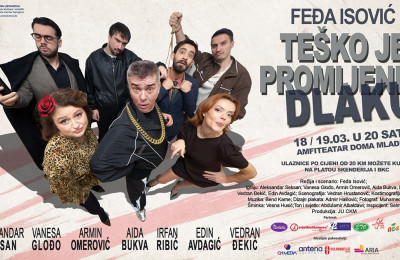 Premijera predstave „Teško je promijeniti dlaku“