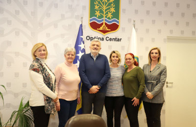 Predstavnice Udruženja „Žena-žrtva rata“ posjetile Općinu Centar