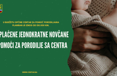 Na račune 32 porodilje uplaćene jednokratne novčane pomoći