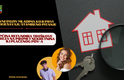 Općina refundira troškove poreza na promet nekretnina ili plaćenog PDV-a