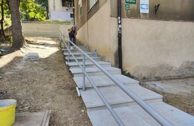 Završeni radovi na sanaciji stepeništa u Bolničkoj ulici