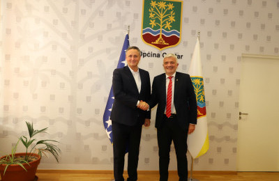Rukovodstvo Općine Centar sastalo se s predsjedavajućim Predsjedništva BiH Denisom Bećirovićem