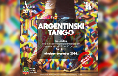 Od polovine oktobra besplatne radionice argentinskog tanga