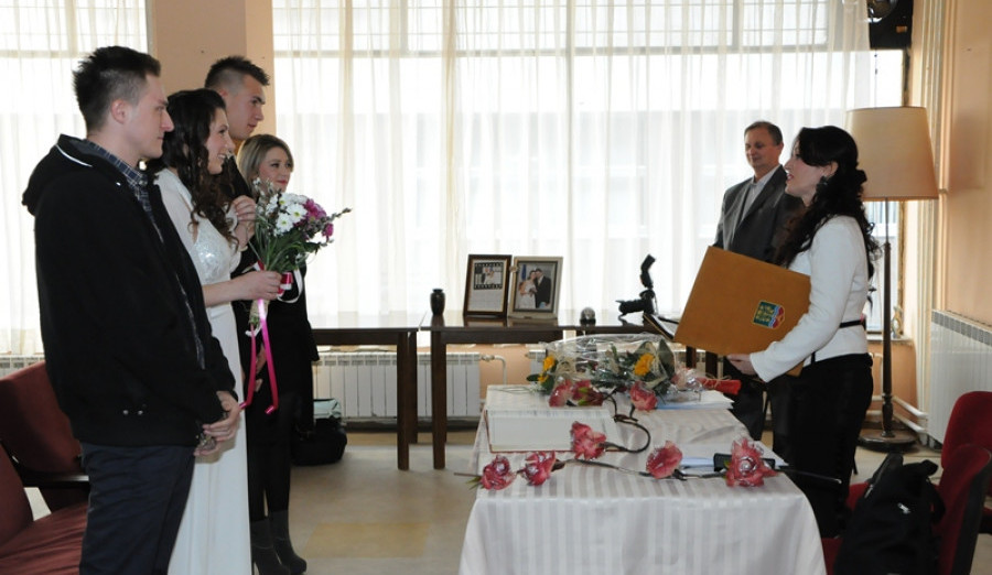 Vjenčanja će se obavljati na terenu na području općine Centar