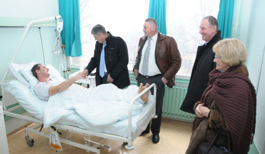Predstavnici Općine Centar posjetili povrijeđenog Nevzeta Halilovića