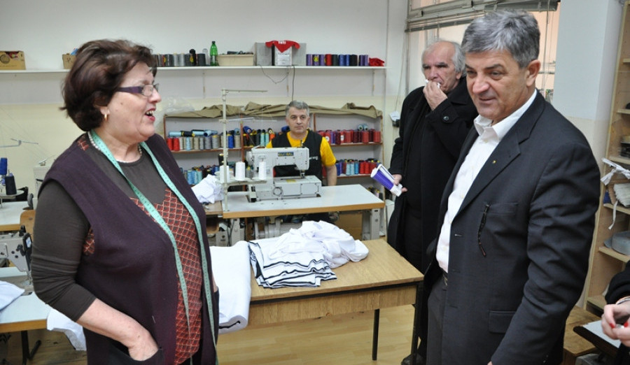 Ajnadžić posjetio firmu za proizvodnju tekstila Salteks