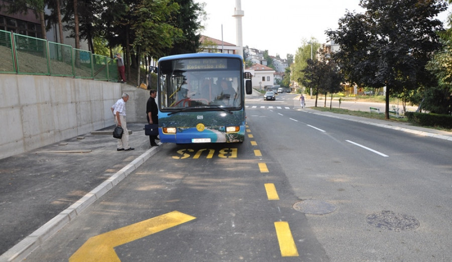 Stanovnici Koševskog brda zadovoljni novim autobuskim stajalištem