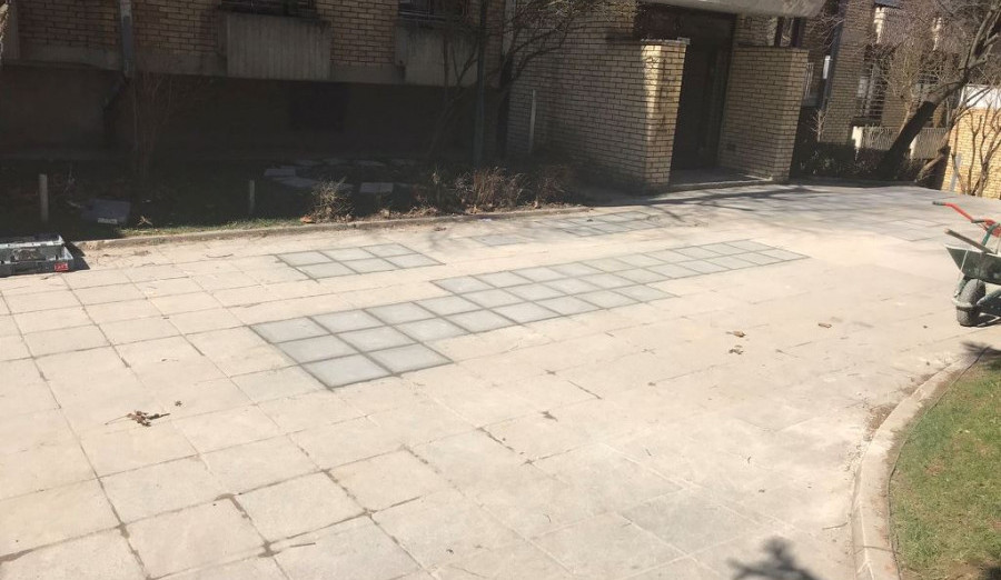 Uskoro završetak sanacije pješačkih staza i stepeništa u Ulici Asima Ferhatovića