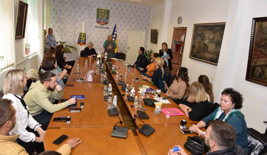 Sastanak u Općini Centar sa predstavnicima nevladinih organizacija