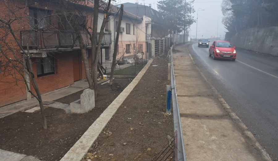 Završena izgradnja potpornog zida u Ulici Borak 