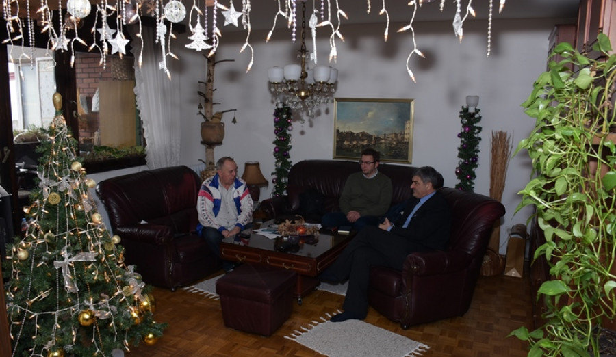 Predsjedavajući Ajnadžić posjetio vjernike povodom pravoslavne Nove godine
