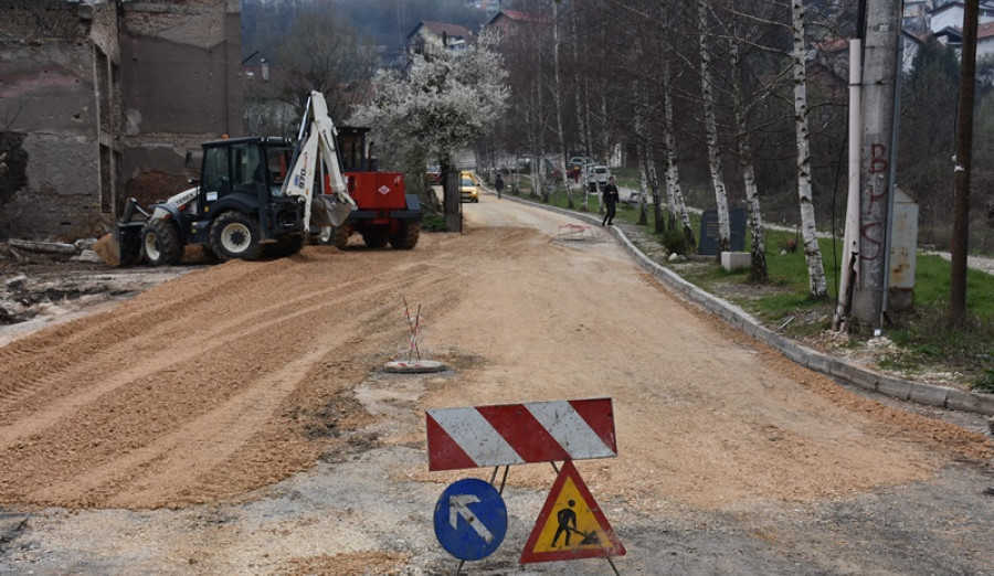 Općina Centar obezbjedila sredstva za asfaltiranje Ulice Fadila Jahića Španca