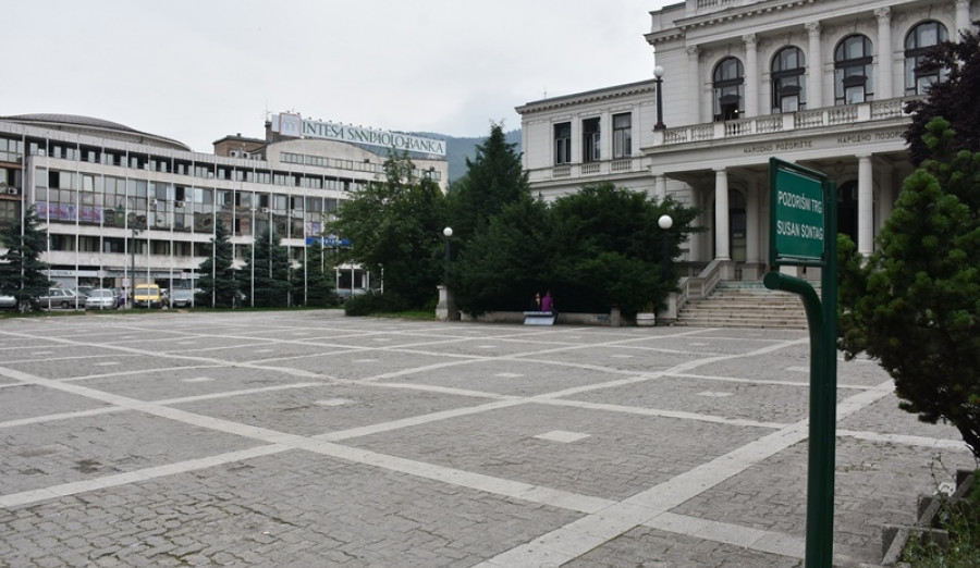 Općina Centar će finansirati uređenje trga ispred Narodnog pozorišta