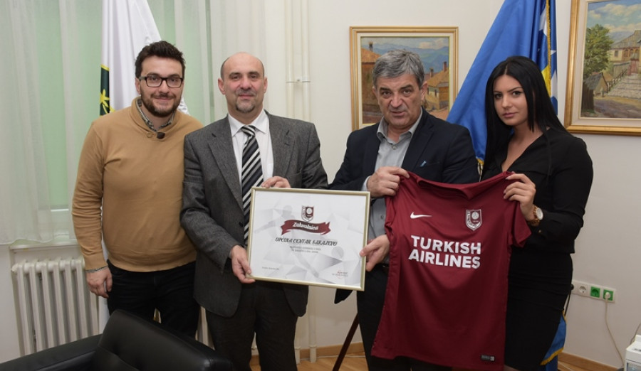 Općina Centar nastavlja finansijsku podršku Fudbalskom klubu Sarajevo