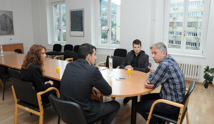 Kovačević razgovarao sa predstavnicima Vijeća mladih Općine Centar
