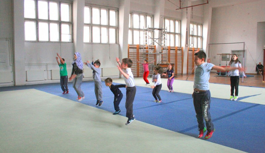 Počela besplatna škola gimnastike za učenike osnovnih škola 