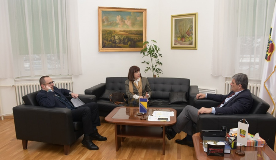Potpredsjednica Federacije Melika Mahmutbegović posjetila Općinu Centar