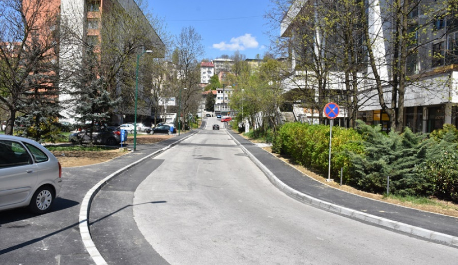 Završena rekonstrukcija pješačke staze u Kranjčevićevoj ulici