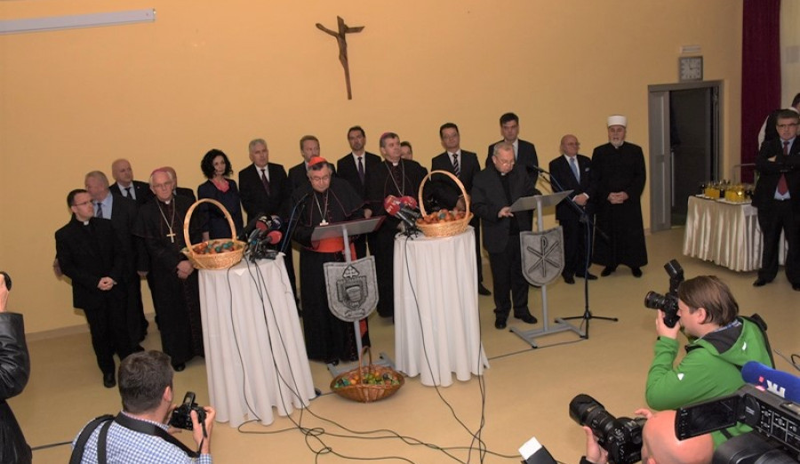 Načelnik Ajnadžić i predsjedavajuća Karačić prisustvovali prijemu povodom Uskrsa