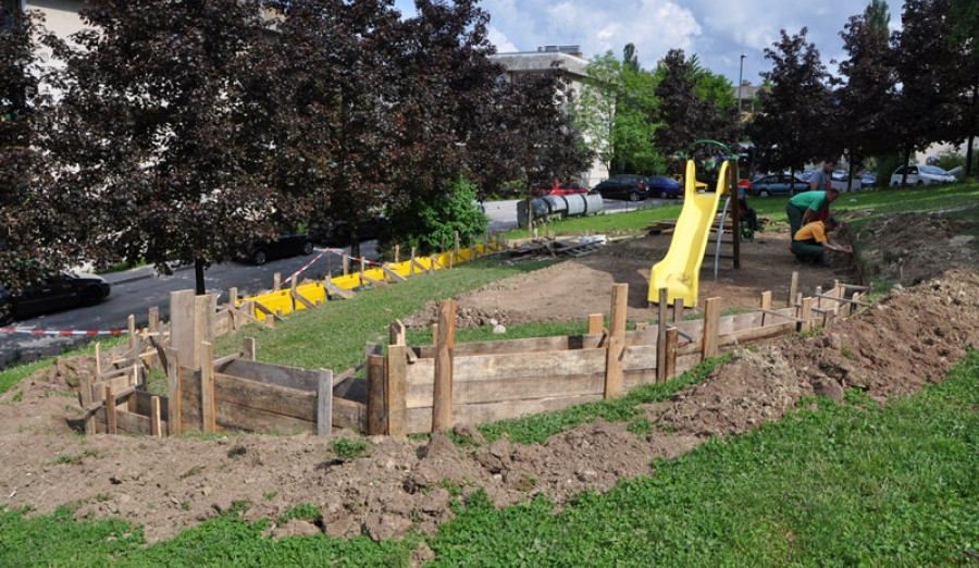 Započela izgradnja igrališta za najmlađe „Ciciban“