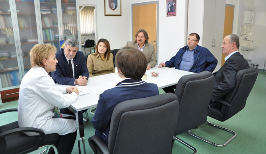 Delegacija Općine Centar posjetila JU Zavod za bolesti ovisnosti