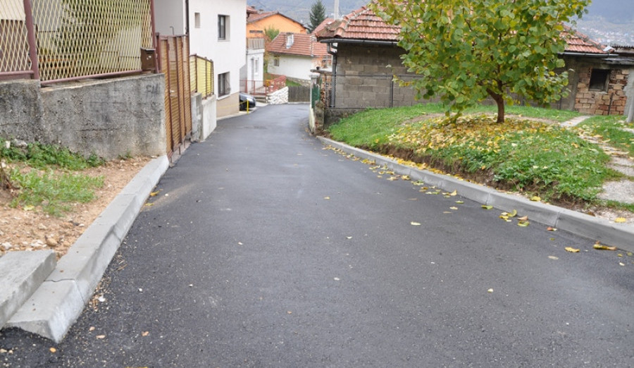 Završeno asfaltiranje Ulice Šejh Juje na Sedreniku