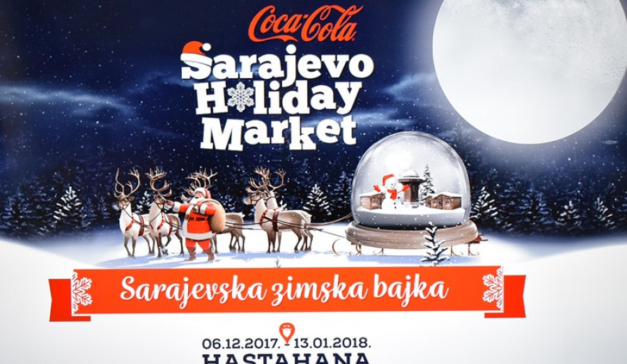 U srijedu otvorenje sedmog Coca-Cola Sarajevo Holiday Marketa