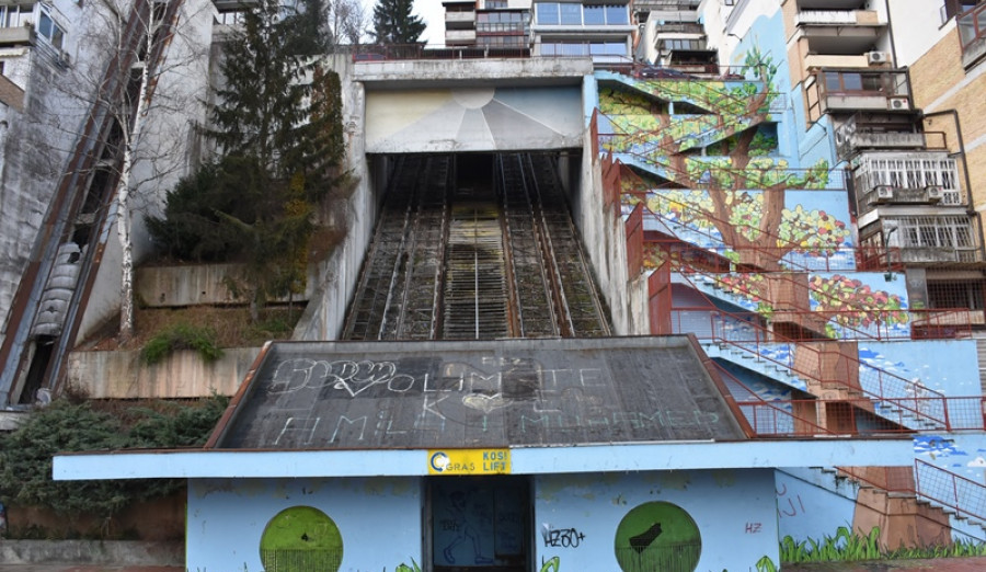 Zbog rekonstrukcije kosog lifta od subote u funkciji zamjenski prevoz za stanovnike Ciglana