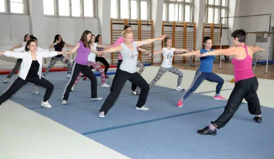 Nastavak projekta besplatne rekreacije - aerobik za žene