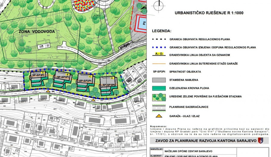 Javna tribina o Prijedlogu izmjena i dopuna Regulacionog plana „Gradski park Crni vrh“