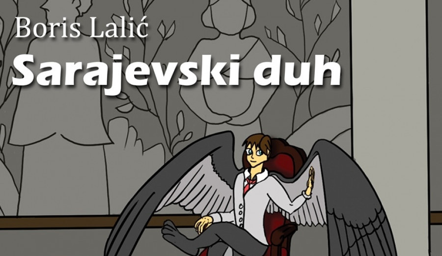 Promocija stripa „Sarajevski duh“ autora Borisa Lalića
