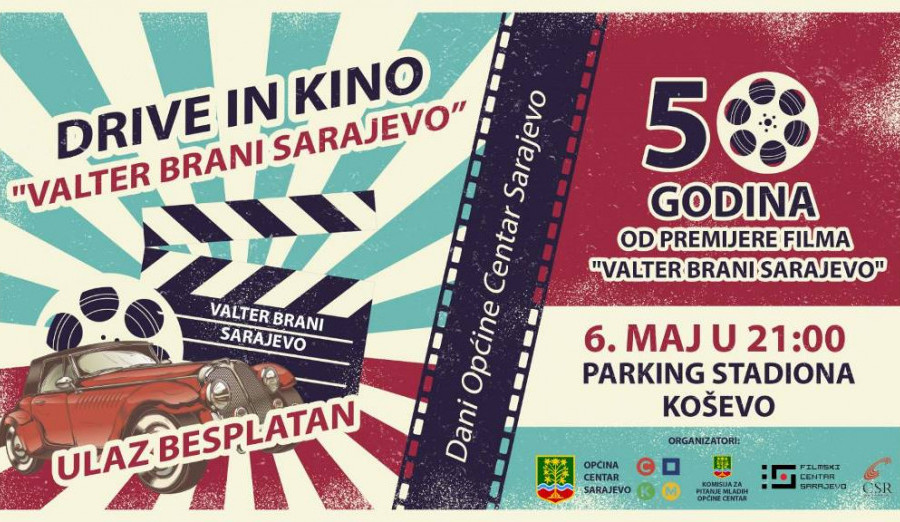Besplatna projekcija kultnog filma „Valter brani Sarajevo“