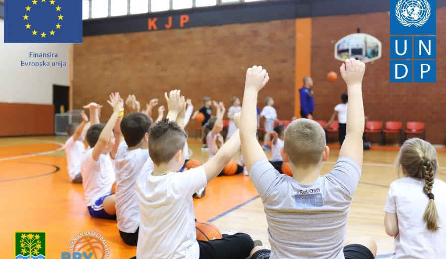 Nastavljena Minibasket liga osnovnih škola Općine Centar