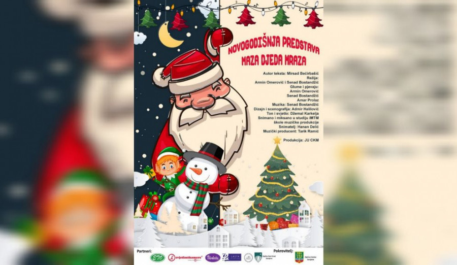 Sutra predstava „Maza Djeda Mraza“