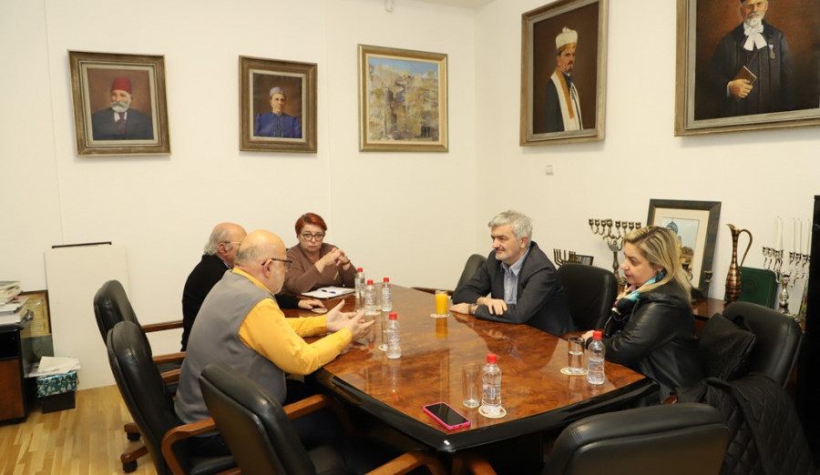 Načelnik Mandić posjetio Jevrejsku opštinu Sarajevo