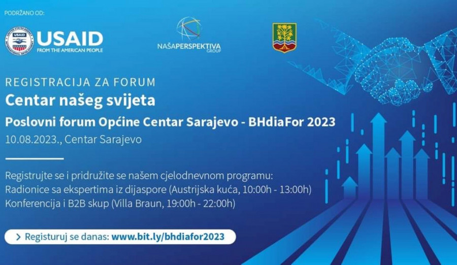 Poslovni forum Općine Centar Sarajevo „BHdiaFor 2023“