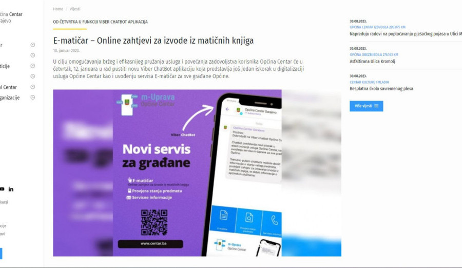Demant: Načelnik Mandić nije platio web stranicu 70.200 maraka, ali ...