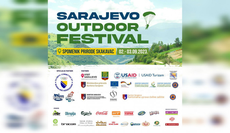 Sarajevo Outdoor Festival donosi avanturu i zabavu na Skakavac