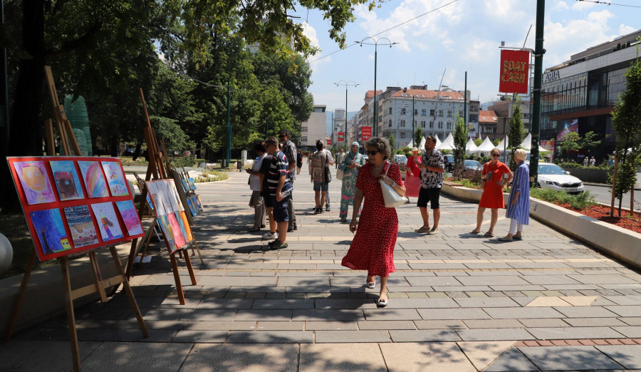 Humanitarna izložba na Sarajevskom ćilimu